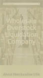 Mobile Screenshot of overstock-liquidation.com